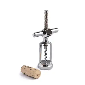 Portable Zinc Alloy Champagne Wine Bottle Opener Cross Cork Corkscrew Wine Cork Remover Party Bar Kitchen Tool for Wine
Portable Zinc Alloy Champagne Wine Bottle Opener Cross Cork Corkscrew Wine Cork Remover Party Bar Kitchen Tool for Wine