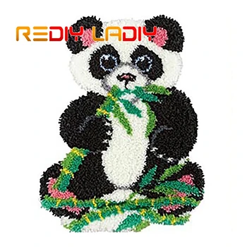 Latch Hook Rug Kits Crocheting Carpet Rug China Panda Acrylic Yarn Pre-Printed Canvas Cushion Mat Crochet Tapestry Sofa Decor
Latch Hook Rug Kits Crocheting Carpet Rug China Panda Acrylic Yarn Pre-Printed Canvas Cushion Mat Crochet Tapestry Sofa Decor