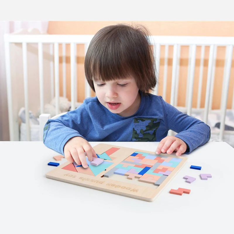 3D Puzzle Jigsaw Tangram Game Montessori Learning Educational Drawing Board Games Toy Gift for Kids Brain Tease Developing Toy
3D Puzzle Jigsaw Tangram Game Montessori Learning Educational Drawing Board Games Toy Gift for Kids Brain Tease Developing Toy