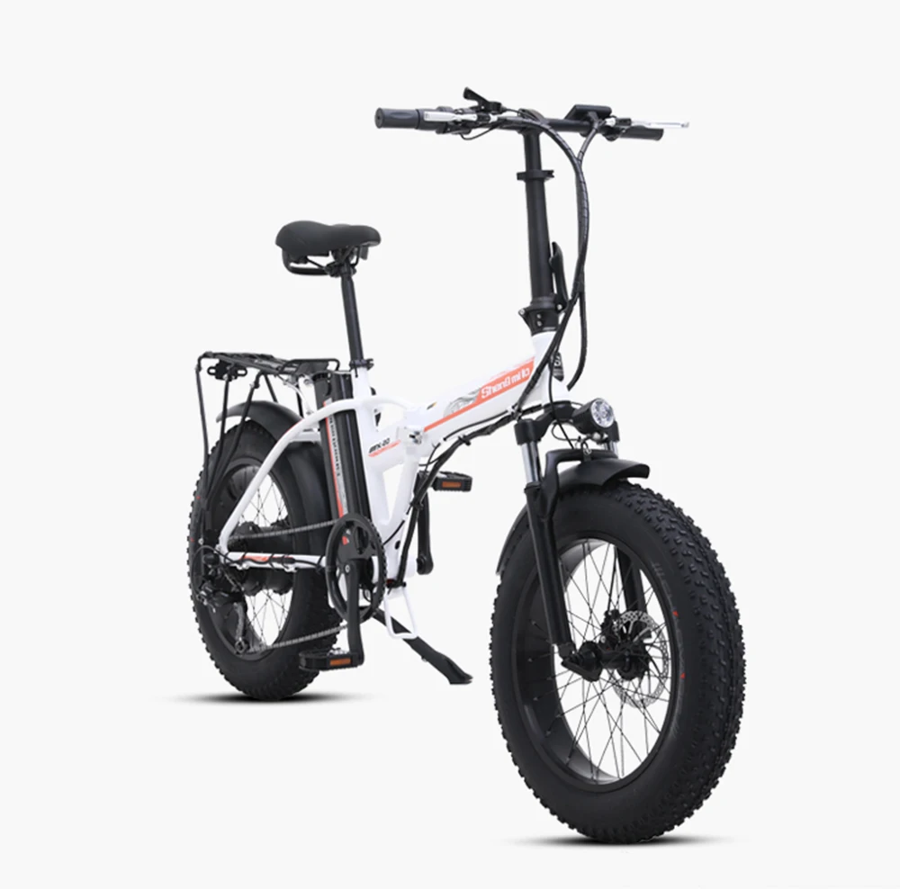Sale Electric bike 20 inch eBike snowbike 48V 15AH lithium battery hidden Adult commuter bike electric bicycle 19