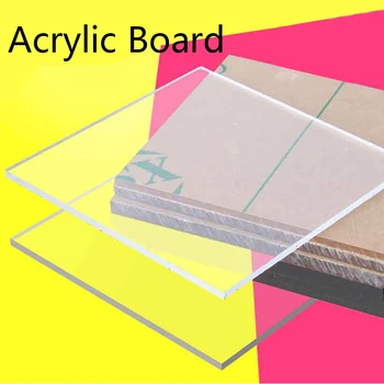 Clear Acrylic Board Perspex Sheet PMMA High Transparent Diy Handmade Material Plastic Board Laser Processing 200*200mm
Clear Acrylic Board Perspex Sheet PMMA High Transparent Diy Handmade Material Plastic Board Laser Processing 200*200mm