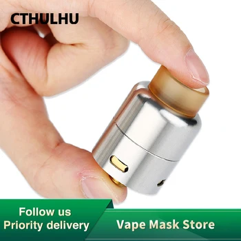 Original Cthulhu Azathoth RDA Tank Atomizer Single and Dual Coils Massvie Clouds & Optimal Airflow with 810 Drip Tip E-cig Tank
Original Cthulhu Azathoth RDA Tank Atomizer Single and Dual Coils Massvie Clouds & Optimal Airflow with 810 Drip Tip E-cig Tank