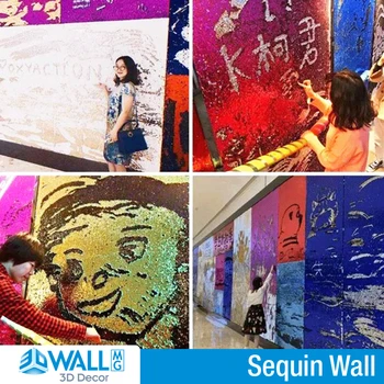 3D wedding party sequin background wall shopping mall fish scale sequin graffiti wall embroidery cloth net red wall wall sticker 
3D wedding party sequin background wall shopping mall fish scale sequin graffiti wall embroidery cloth net red wall wall sticker
