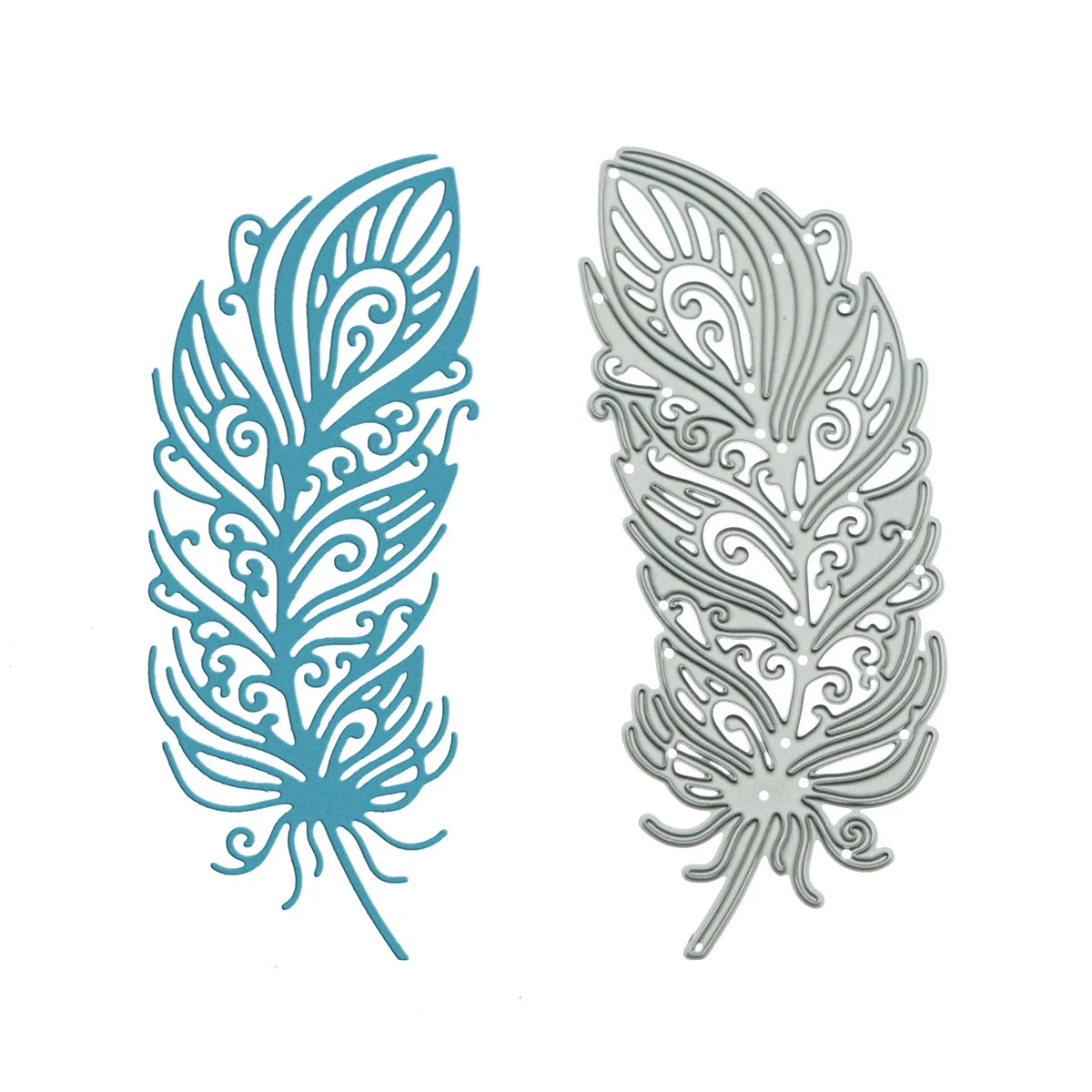 Feather Shape Metal Cutting Dies Scrapbooking Card Embossing Craft Paper Cutter Mold For Diary Photo Album Decorating
Feather Shape Metal Cutting Dies Scrapbooking Card Embossing Craft Paper Cutter Mold For Diary Photo Album Decorating