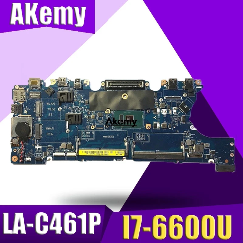 For DELL Latitude 7470 E7470 Laptop Motherboard I7-6600U LA-C461P CN-0VNKRJ 0VNKRJ VNKRJ Tested 100% work
For DELL Latitude 7470 E7470 Laptop Motherboard I7-6600U LA-C461P CN-0VNKRJ 0VNKRJ VNKRJ Tested 100% work