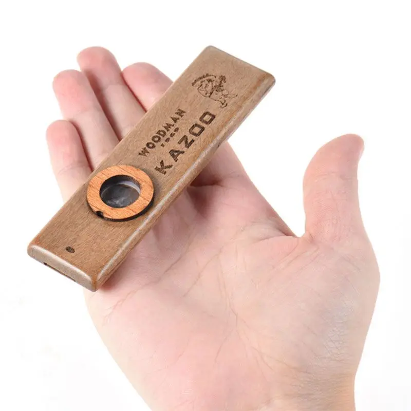 Mini Wooden Kazoo Musical Instrument Ukulele Guitar Partner Wood Harmonica with Metal Box
Mini Wooden Kazoo Musical Instrument Ukulele Guitar Partner Wood Harmonica with Metal Box