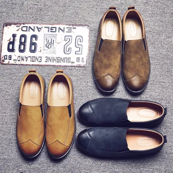 2019 spring new men's one-legged men's lazy casual shoes Korean version of the set of foot Lok Fu shoes wild men's shoes CZ-41
2019 spring new men's one-legged men's lazy casual shoes Korean version of the set of foot Lok Fu shoes wild men's shoes CZ-41