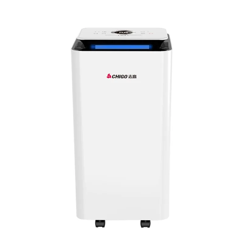 

10L/D Dehumidifier Moisture Absorber Household Bedroom Basement Purification Dry Clothes Touch 2.2L Water Tank