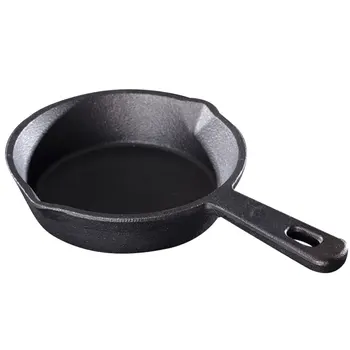 1PC Uncoated Iron Pan Flat Base Non-stick Wok Portable Frying Pan Round Shape Cooking Pan for Home Use (Black)
1PC Uncoated Iron Pan Flat Base Non-stick Wok Portable Frying Pan Round Shape Cooking Pan for Home Use (Black)
