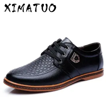 2020 Men Leather Casual Shoes Men's Lace Up Footwear Business Adult Moccasins Male Shoes Chaussure Home
2020 Men Leather Casual Shoes Men's Lace Up Footwear Business Adult Moccasins Male Shoes Chaussure Home