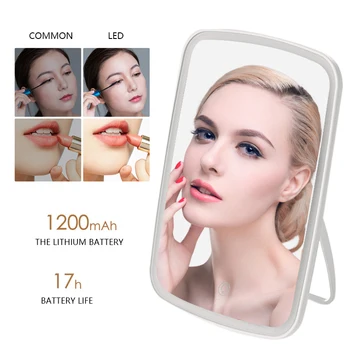 LED Makeup Mirror LED mirror Light vanity mirror Intelligent Portable Desktop Led Light Portable Folding Dormitory VIPdrop
LED Makeup Mirror LED mirror Light vanity mirror Intelligent Portable Desktop Led Light Portable Folding Dormitory VIPdrop