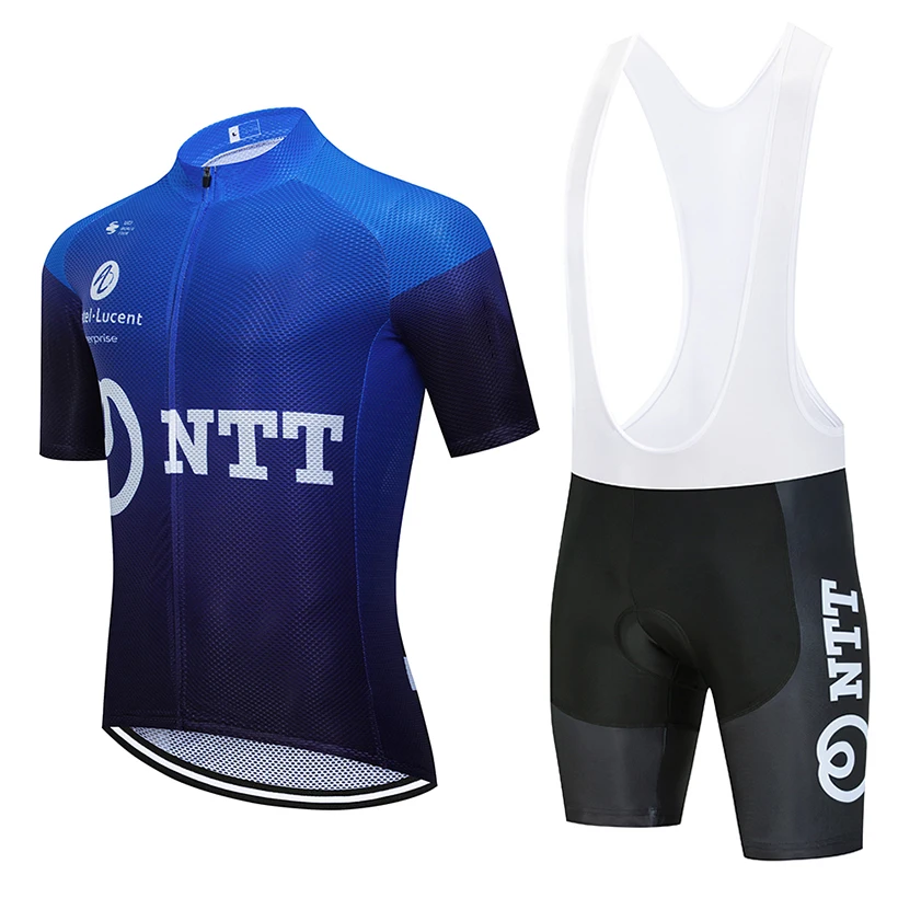 Новинка 2020 команда NTT велосипедные Джерси 20D шорты Костюм mtb Ropa мужские летние