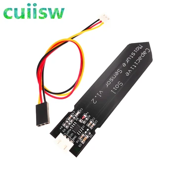 10PCS/LOT Capacitive type soil moisture sensor Not easy to corrode Wide voltage operation with Wire For arduino
10PCS/LOT Capacitive type soil moisture sensor Not easy to corrode Wide voltage operation with Wire For arduino