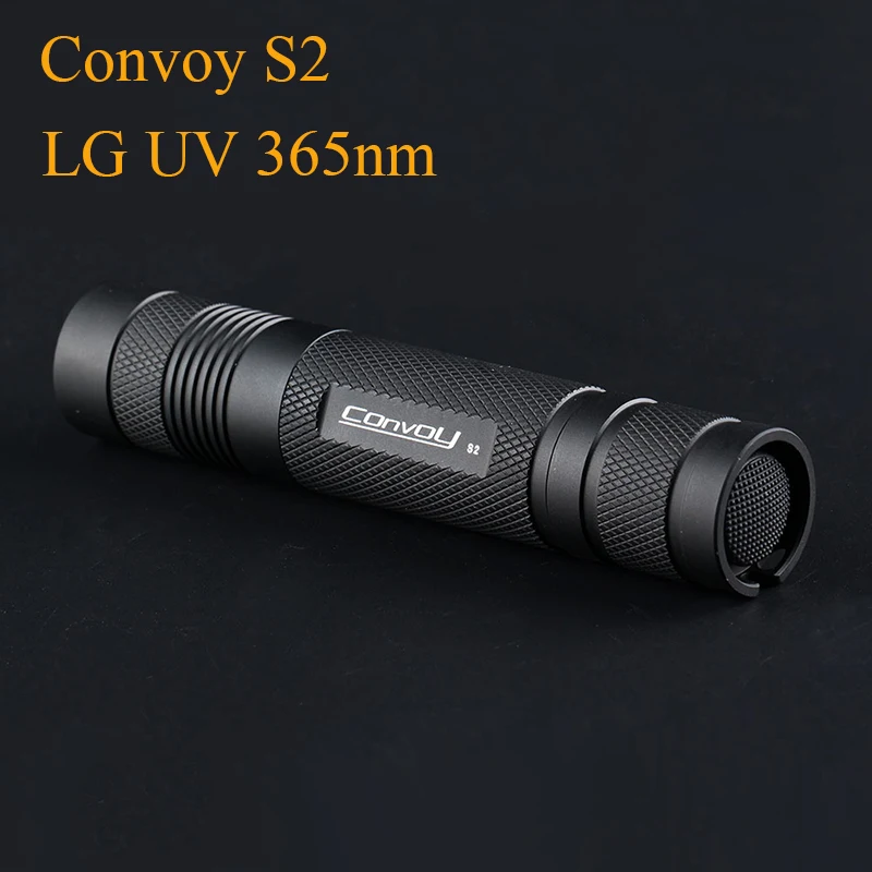 Convoy S2 LG UV 365nm Flashlight EDC Torch UV Mini Light Linterna LED Lanterna Ultraviolet Ultra Violet Light 18650 Flashlight
Convoy S2 LG UV 365nm Flashlight EDC Torch UV Mini Light Linterna LED Lanterna Ultraviolet Ultra Violet Light 18650 Flashlight