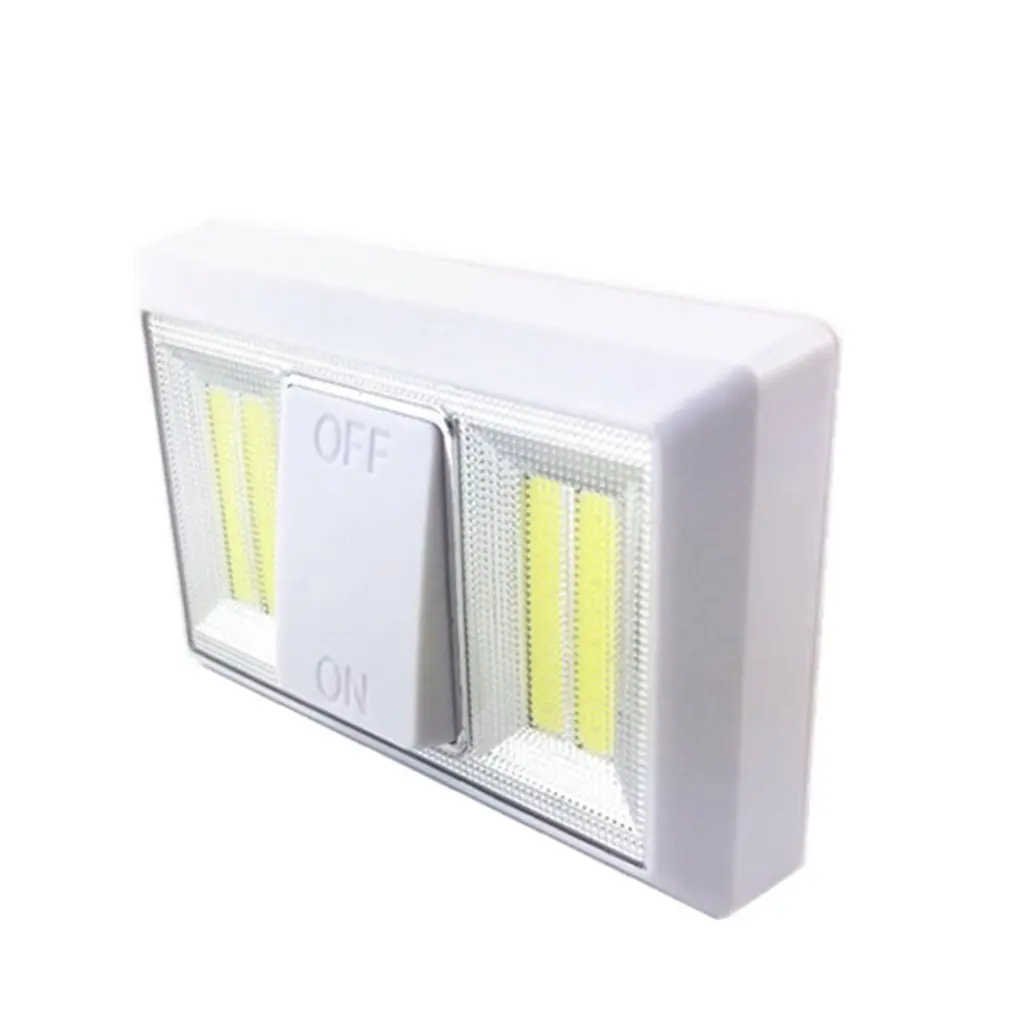 COB LED Lamp with ON/OFF Switch Wall Light Battery Operated Small Night Light Cabinet Lamp Hallway Kitchen Emergency Light
COB LED Lamp with ON/OFF Switch Wall Light Battery Operated Small Night Light Cabinet Lamp Hallway Kitchen Emergency Light