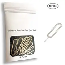 100pcs Eject Sim Card Tray Open Pin Needle Key Tool For Universal Mobile Phone for huaweixaiomi
100pcs Eject Sim Card Tray Open Pin Needle Key Tool For Universal Mobile Phone for huaweixaiomi
