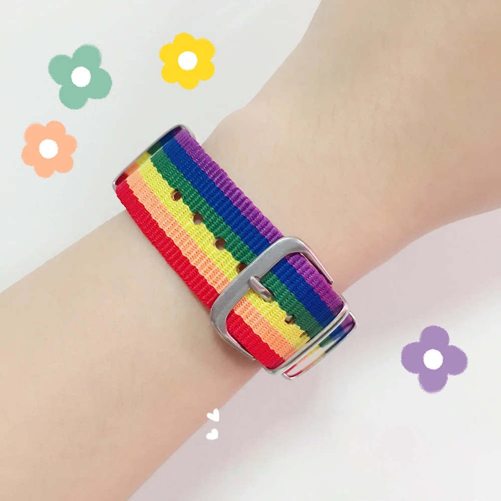 Nylon Rainbow Lesbians Gays Bisexuals Transgender Bracelets For Women Girls Pride Woven Braided Men Couple Friendship Jewelry
Nylon Rainbow Lesbians Gays Bisexuals Transgender Bracelets For Women Girls Pride Woven Braided Men Couple Friendship Jewelry