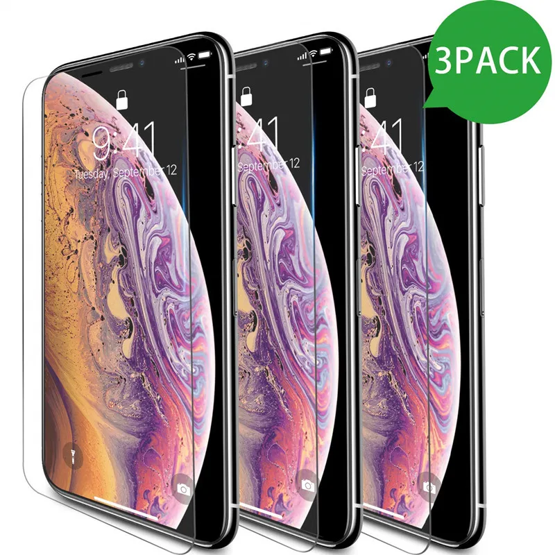 3PCS Screenprotector Tempered Glass for IPhone 11 Pro X XR XS Max 8 7 6 6S Plus 5 Screen Protector Film Glas Phone Case Protect
3PCS Screenprotector Tempered Glass for IPhone 11 Pro X XR XS Max 8 7 6 6S Plus 5 Screen Protector Film Glas Phone Case Protect