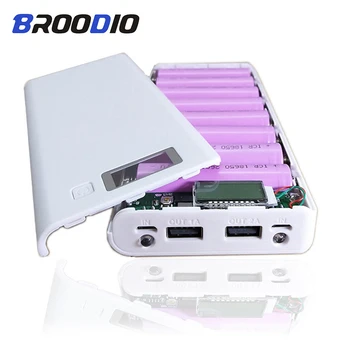 8*18650 For Xiaomi Battery Holder Dual USB Power Bank Battery Box Mobile Phone Charger DIY Shell Case Charging Storage Case
8*18650 For Xiaomi Battery Holder Dual USB Power Bank Battery Box Mobile Phone Charger DIY Shell Case Charging Storage Case