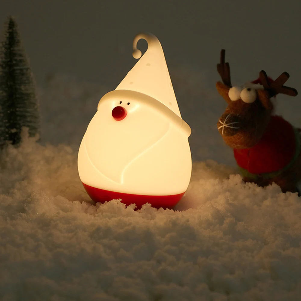 LED Night Light Snowman Shape Silicone Night Lamp USB Rechargeable for Children Kids Baby Gift Bedside Bedroom Living Room
LED Night Light Snowman Shape Silicone Night Lamp USB Rechargeable for Children Kids Baby Gift Bedside Bedroom Living Room