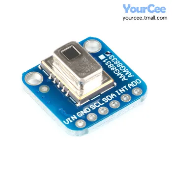 Thermal Imaging Camera Sensor Module AMG8833 IR Proximity Sensing / 8x8 Array Temperature Measurement
Thermal Imaging Camera Sensor Module AMG8833 IR Proximity Sensing / 8x8 Array Temperature Measurement