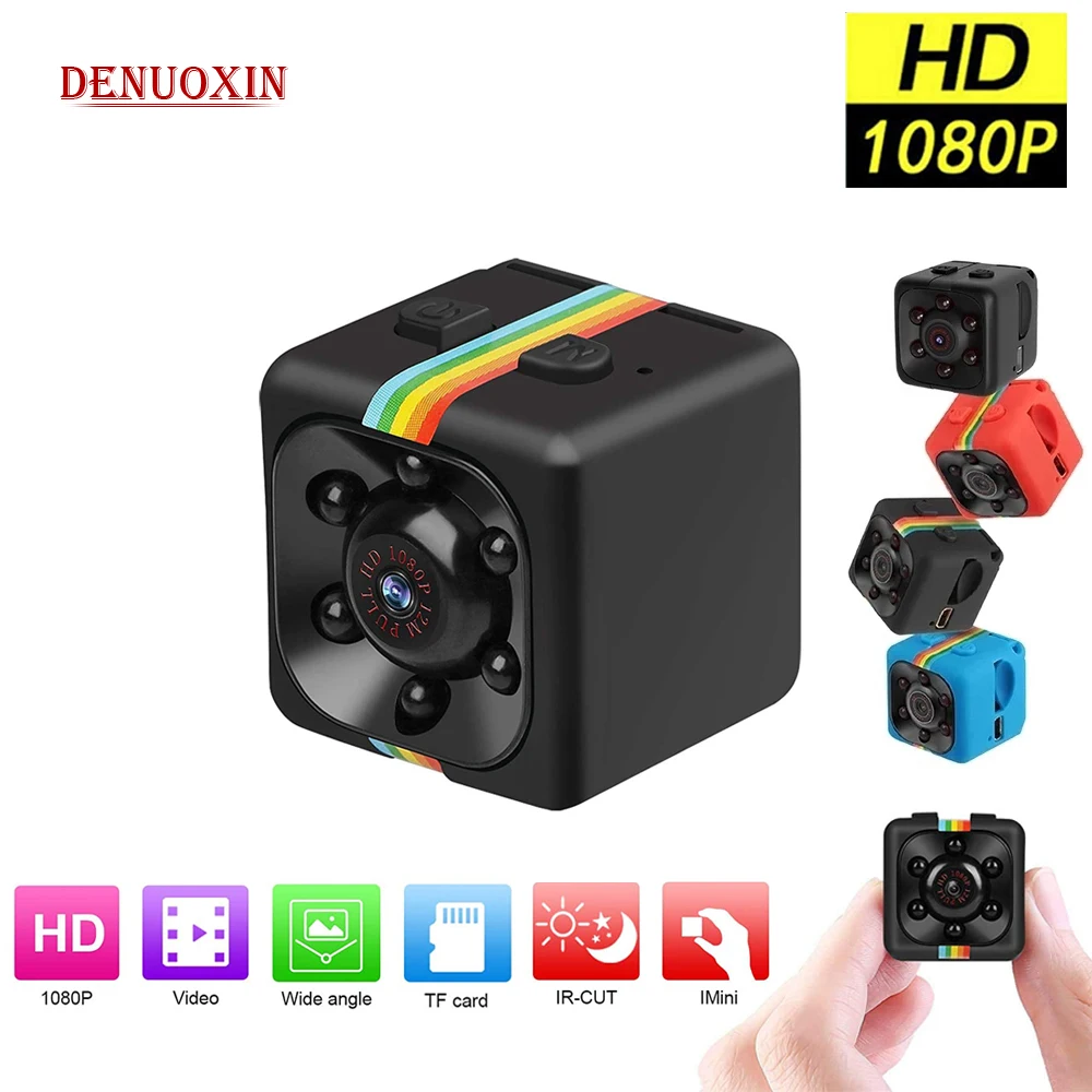 

HD Mini Camcorder 1080P Sensor Night Vision Small Sport DV DVR Video Voice Recorder SQ11 Pocket Micro Camera Motion Detection Su
