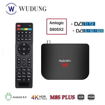 Mecool M8S PLUS DVB 4K Android 9.0 Smart TV Box DVB-T2/T DVB-S2/S Terrestrial Combo Amlogic S905X2 Quad Core WiFi Set Top Box
Mecool M8S PLUS DVB 4K Android 9.0 Smart TV Box DVB-T2/T DVB-S2/S Terrestrial Combo Amlogic S905X2 Quad Core WiFi Set Top Box