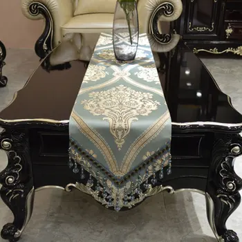 Modern Jacquard Light Luxury Table Runner Multiple Spikes Tassel Pendant European Table Runners Home Dining Tables Decoration
Modern Jacquard Light Luxury Table Runner Multiple Spikes Tassel Pendant European Table Runners Home Dining Tables Decoration