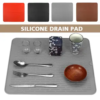 Silicone Square Dish Drying Mat Premium Heat Resistant Tableware Dishwaser Durable Cushion Pad Dinnerware Table Mat Placemat
Silicone Square Dish Drying Mat Premium Heat Resistant Tableware Dishwaser Durable Cushion Pad Dinnerware Table Mat Placemat