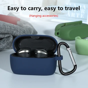 Soft Silicone Protective Case for Jabra Elite Active 75t Earphones Wireless Headset Storage Case Cover with Anti-Lost Hook
Soft Silicone Protective Case for Jabra Elite Active 75t Earphones Wireless Headset Storage Case Cover with Anti-Lost Hook