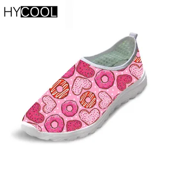 HYCOOL Cute Donuts Pink Shoes For Girls Casual Women's Comfortable Slip-on Mesh Shoes Summer Autumn Light Weight Loafers Shoes 
HYCOOL Cute Donuts Pink Shoes For Girls Casual Women's Comfortable Slip-on Mesh Shoes Summer Autumn Light Weight Loafers Shoes