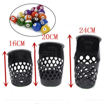 6pcs 16/20/24cm Black Plastic Drop Pockets With Web Billiard Pool Table Liners Pockets Replacement Part
6pcs 16/20/24cm Black Plastic Drop Pockets With Web Billiard Pool Table Liners Pockets Replacement Part