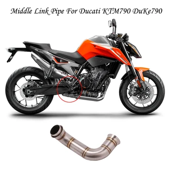 Mid Link Pipe For KTM 790 Duke Motorcycle Exhaust Pipe Slip On Original Catalyst 51 mm Modified Muffler Stainless Steel
Mid Link Pipe For KTM 790 Duke Motorcycle Exhaust Pipe Slip On Original Catalyst 51 mm Modified Muffler Stainless Steel