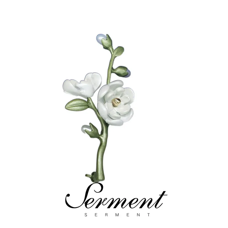 SERMENT Korean Style Flower Brooch Pins Fashion Corsage Pearl Brooches Jewelry Lapel Pins Accessories For Women's Clothing 
SERMENT Korean Style Flower Brooch Pins Fashion Corsage Pearl Brooches Jewelry Lapel Pins Accessories For Women's Clothing