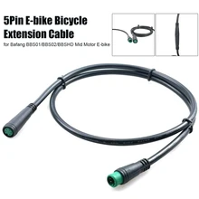 E-bike Bicycle Extension Cable KT LCD Display Extension Cord 5Pin Cable Connector for Bafang BBS01/BBS02/BBSHD Mid Motor E-bike
E-bike Bicycle Extension Cable KT LCD Display Extension Cord 5Pin Cable Connector for Bafang BBS01/BBS02/BBSHD Mid Motor E-bike