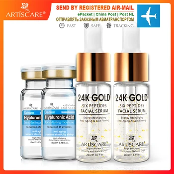 ARTISCARE Six Peptides Serum 24K Gold+Hyaluronic Acid Serum 4PCS Anti Aging Wrinkle Lift Firming Treatment Fine Lines Face Serum
ARTISCARE Six Peptides Serum 24K Gold+Hyaluronic Acid Serum 4PCS Anti Aging Wrinkle Lift Firming Treatment Fine Lines Face Serum