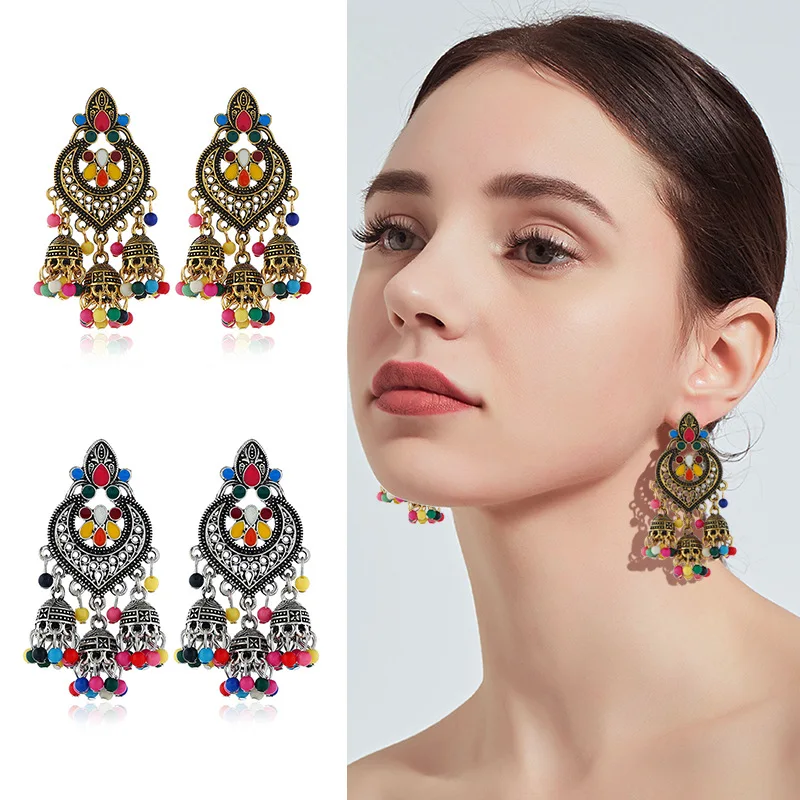 Bohemian tassel earrings alloy personality earrings a variety of colors optional ladies anniversary wear jewelry
Bohemian tassel earrings alloy personality earrings a variety of colors optional ladies anniversary wear jewelry