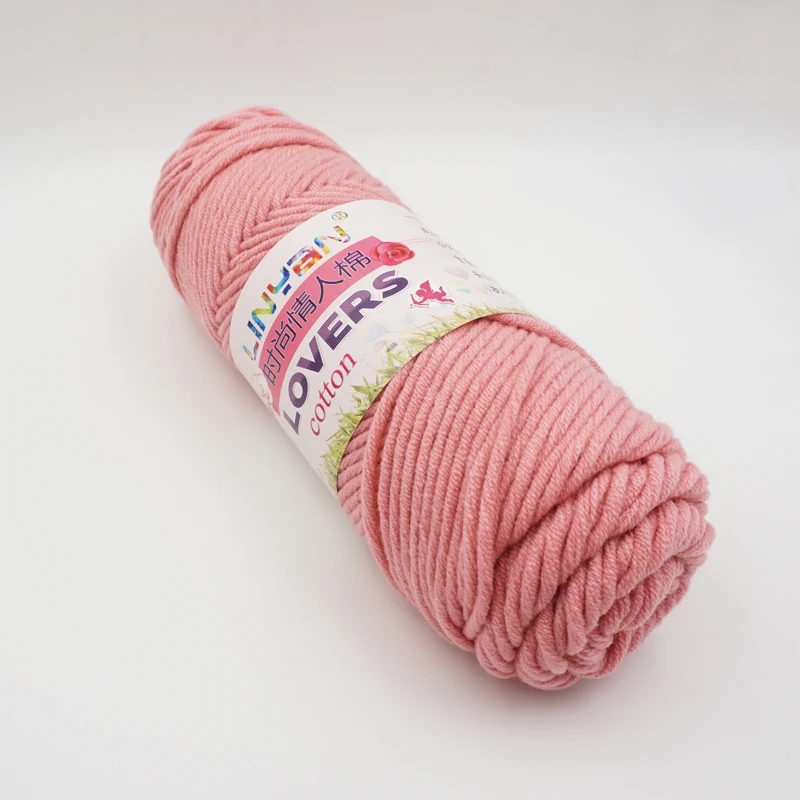 Новинка 6 штук толстая пряжа для вязания ниток ручная вязка lanas para tejer Хлопок