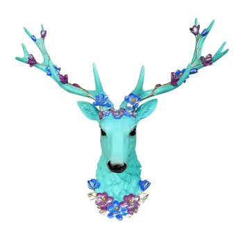 Big Deer Head Statue Home Decor Accessories 3D Abstract Sculpture Wall Hang Decor Elk Statues Living Room Mural Art Craft M4206
Big Deer Head Statue Home Decor Accessories 3D Abstract Sculpture Wall Hang Decor Elk Statues Living Room Mural Art Craft M4206