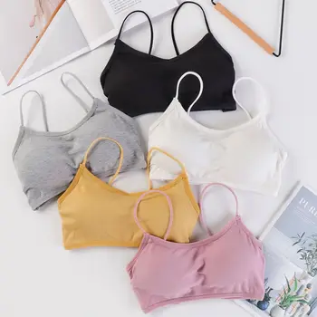 Cotton Top Women Bralette Backless Seamless Padded Bralette Comfortable Wire Free Bra Women's Underwear Bra Female Lingerie
Cotton Top Women Bralette Backless Seamless Padded Bralette Comfortable Wire Free Bra Women's Underwear Bra Female Lingerie