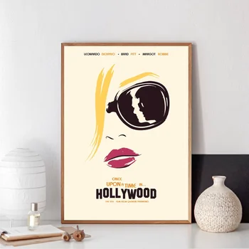 Once Upon A Time In Hollywood classic minimalist movie Canvas poster No Frame 
Once Upon A Time In Hollywood classic minimalist movie Canvas poster No Frame