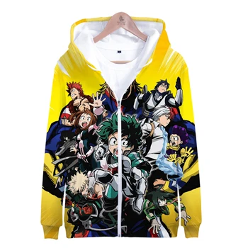 2019 Anime My Hero Academia Season 4 Midoriya Izuku 3D print print Zipper hooded sweatshirt Men/Women Casual Zipper clothes
2019 Anime My Hero Academia Season 4 Midoriya Izuku 3D print print Zipper hooded sweatshirt Men/Women Casual Zipper clothes