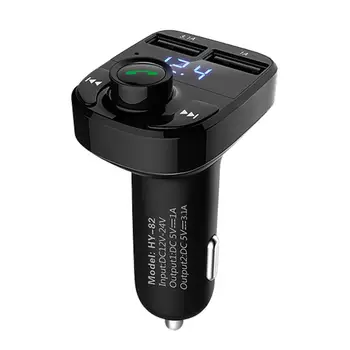 Bluetooth Fm Transmitter Modulator Hands-Free Car Mp3 Audio Player Fast Charging 3.1a Dual USB car charger FM Transmitter
Bluetooth Fm Transmitter Modulator Hands-Free Car Mp3 Audio Player Fast Charging 3.1a Dual USB car charger FM Transmitter