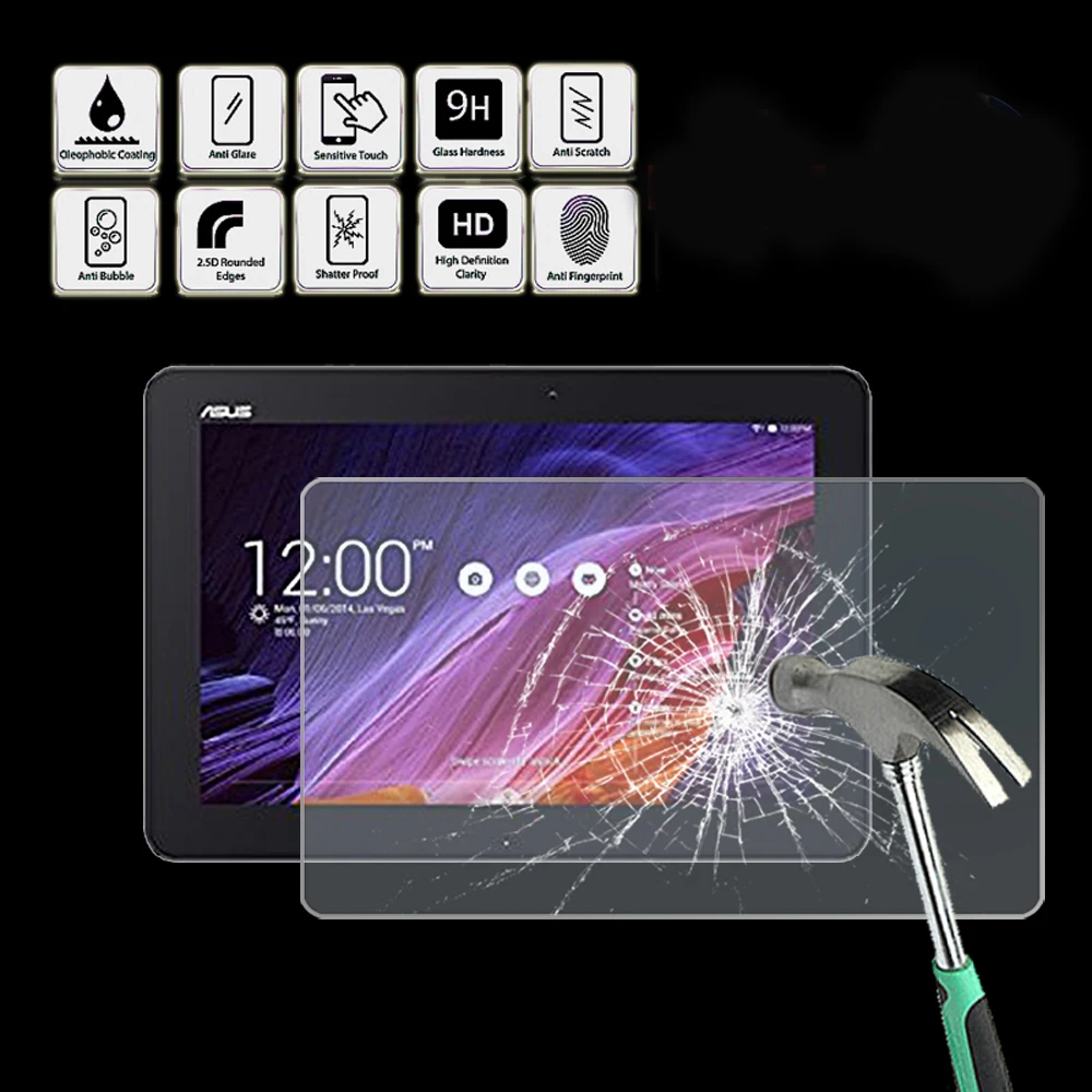 Tablet Tempered Glass Screen Protector Cover for Asus Transformer Pad TF103C TF103CX - Screen Film Protector Guard Cover
Tablet Tempered Glass Screen Protector Cover for Asus Transformer Pad TF103C TF103CX - Screen Film Protector Guard Cover