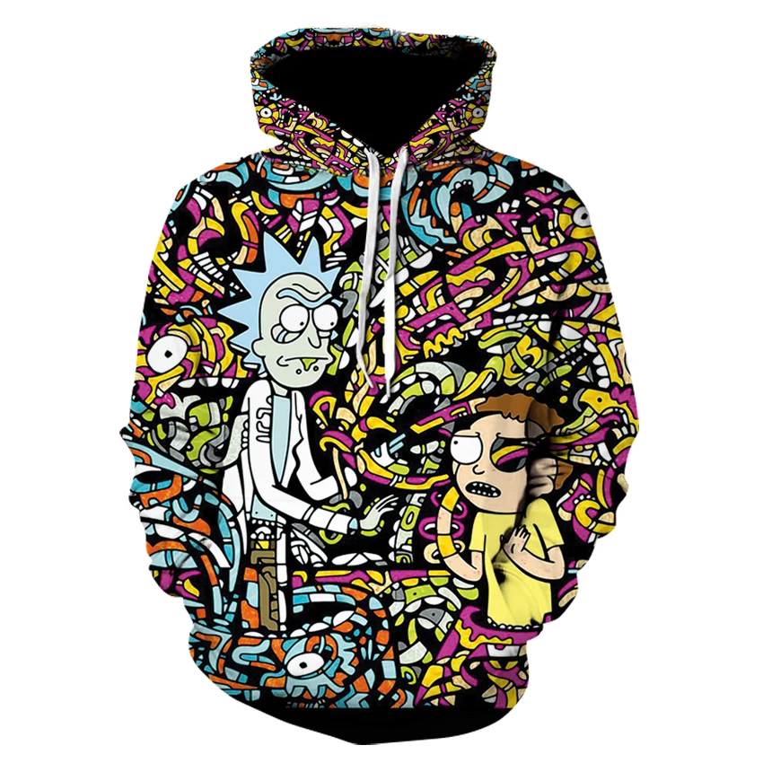 Hoodies Anime Rick and Morty 3D Print Hoodie with Hat Men Hoodie Loose Hooded Sweatshirt Sudaderas Para Hombre Streetwear
Hoodies Anime Rick and Morty 3D Print Hoodie with Hat Men Hoodie Loose Hooded Sweatshirt Sudaderas Para Hombre Streetwear