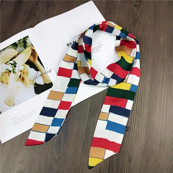 L970 New Bag Scarf Color Square Print Scarf Fashion Handbag Scarves Headband Handle Bag Ribbons Female
L970 New Bag Scarf Color Square Print Scarf Fashion Handbag Scarves Headband Handle Bag Ribbons Female