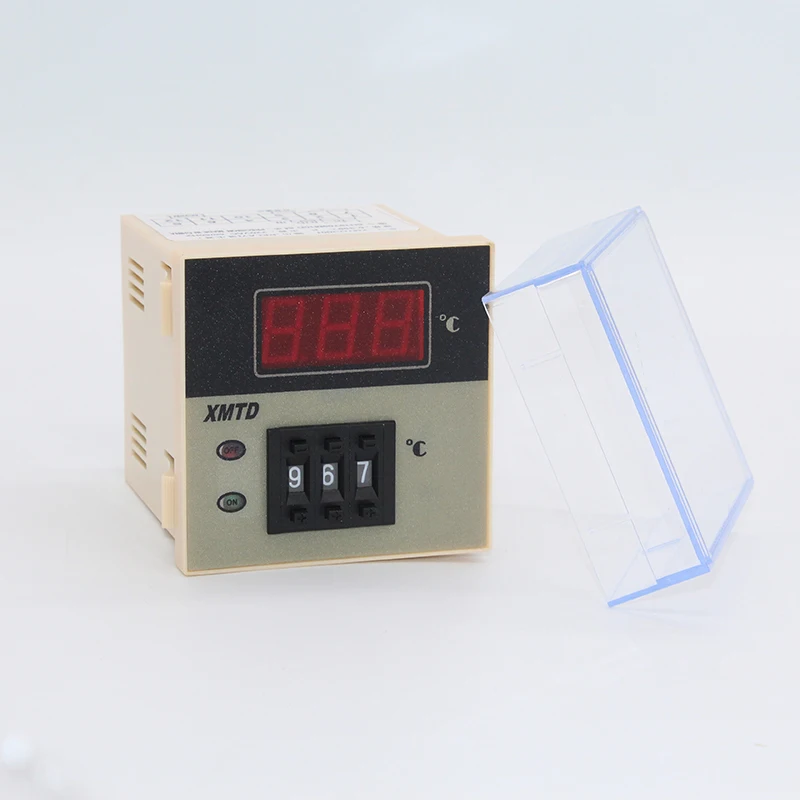 XMTD-2001 Digital thermostat, 0-999 degree digital temperature controller with K type thermocouple
XMTD-2001 Digital thermostat, 0-999 degree digital temperature controller with K type thermocouple