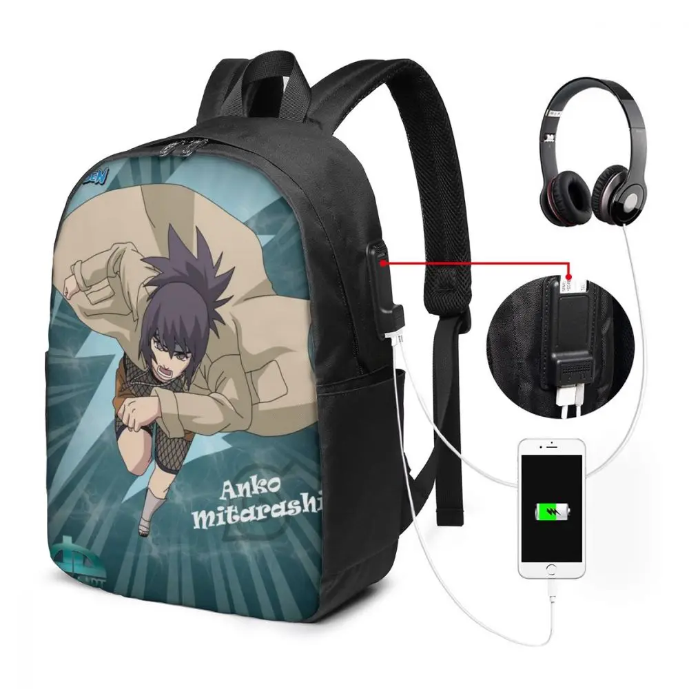 Mitarashi Anko Custom Japanese Anime Naruto Print Cartoon Image paiting USB Backpack 17 In
Mitarashi Anko Custom Japanese Anime Naruto Print Cartoon Image paiting USB Backpack 17 In