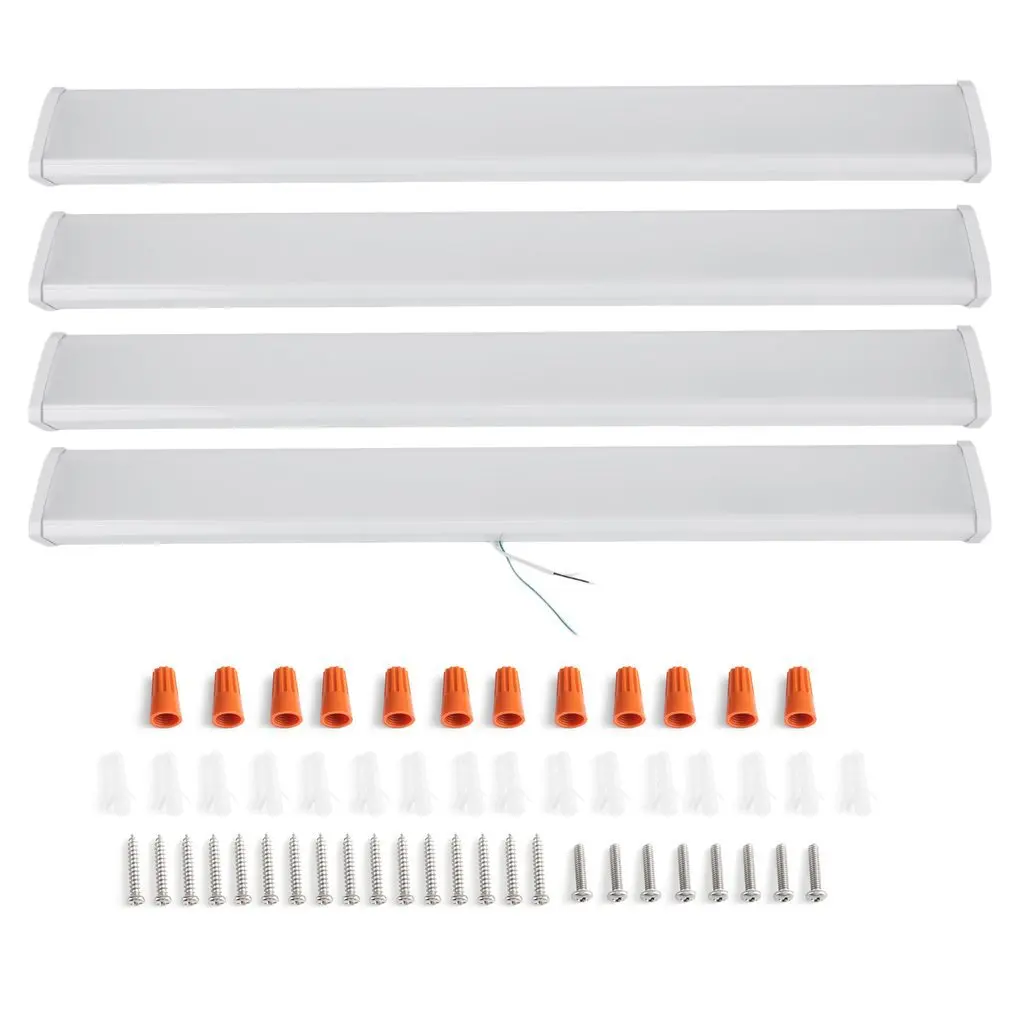 40W LED Tube Lights 4ft LED Shop Light Linkable Mount Garage Light Linear Ceiling Lighting Fixture Fluorescent Tube Replacement
40W LED Tube Lights 4ft LED Shop Light Linkable Mount Garage Light Linear Ceiling Lighting Fixture Fluorescent Tube Replacement