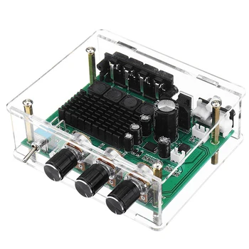 Digital Audio Amplifier Board 2.0 Channel TPA3116D2 80WX2 Stereo Amplifiers Sound Preamplifier Tone High Power Home Speaker DIY
Digital Audio Amplifier Board 2.0 Channel TPA3116D2 80WX2 Stereo Amplifiers Sound Preamplifier Tone High Power Home Speaker DIY